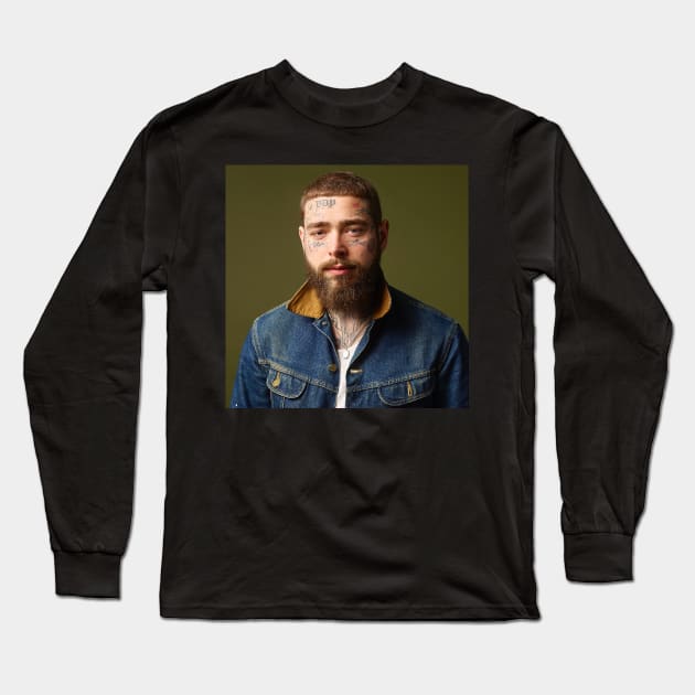 Post Malone if you all weren't here, i'd be crying tour Long Sleeve T-Shirt by zakimirza21